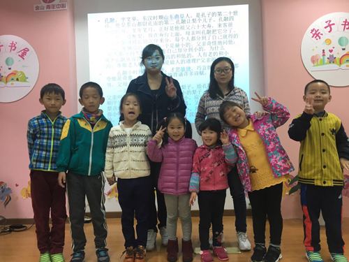 少兒國學(xué)課堂進(jìn)社區(qū) &mdash;&mdash;青夢園少兒活動.JPG