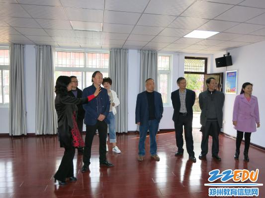 參觀滎陽市社區(qū)學院